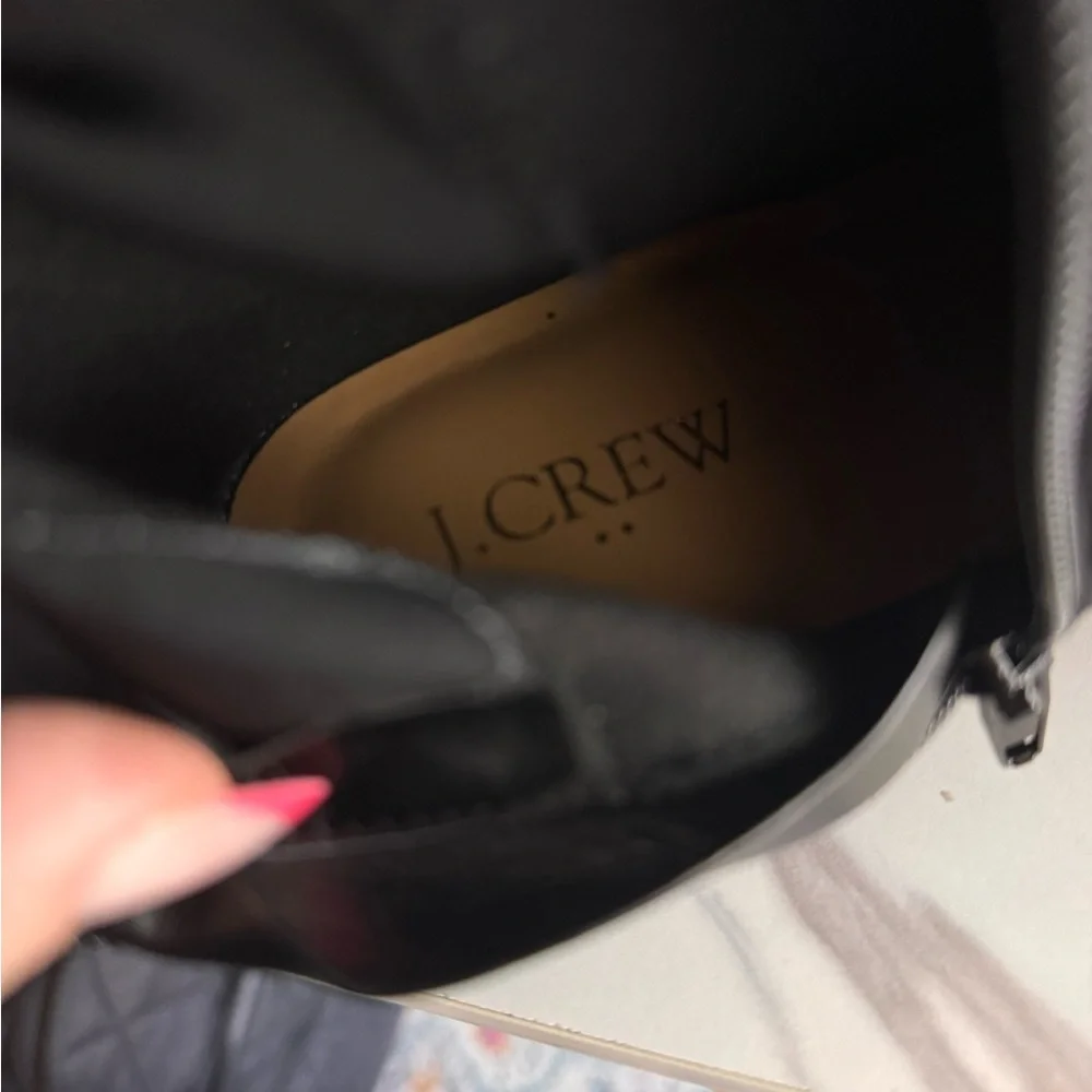 J.Crew Factory Black Knee High Boots